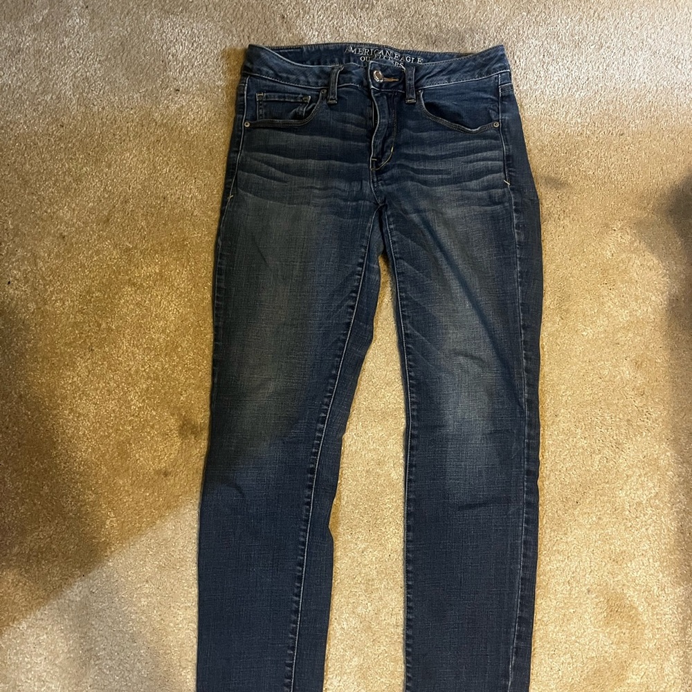 American Eagle Outfitters Dark Wash Skinny Jeans
